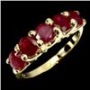 Image 1 : Natural Pigeon Blood Red Ruby Ring