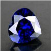 Image 1 : Natural Intense Royal Blue Heart Sapphire [Flawless-VVS]