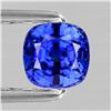 Image 1 : Natural Cushion Blue Sapphire [Flawless-VVS]