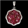 Image 1 : Natural Burma Red Ruby Pendant