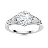 Image 1 : Gold & Brilliant White Diamond 2.50 Cts Ring - E/VVS
