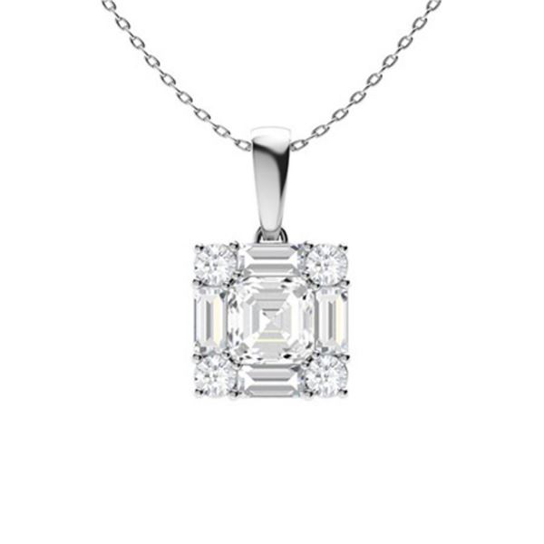 Gold & White Diamonds 3.50 Cts Necklace - E/VVS