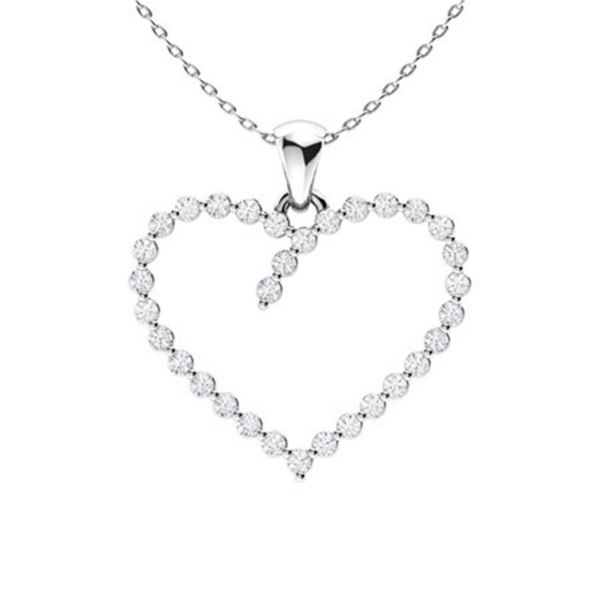 Gold & White Diamonds 2 Cts Necklace - E/VVS