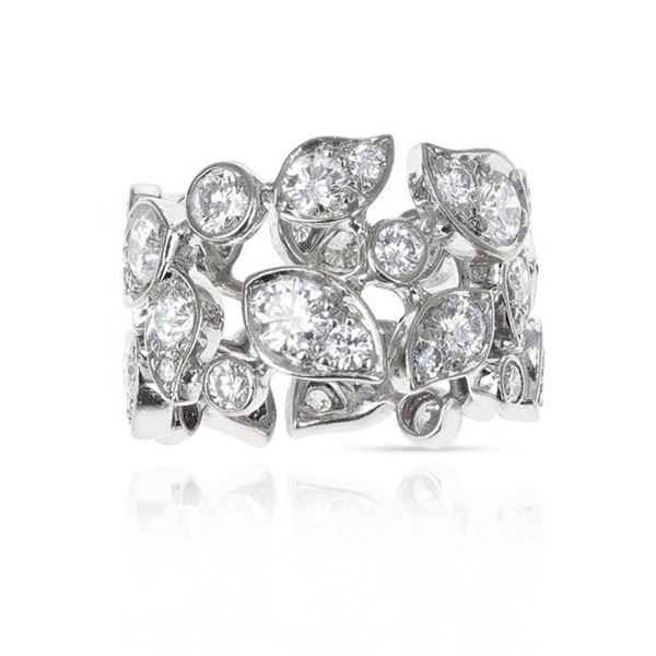 Gold & White Diamond Eternity Ring