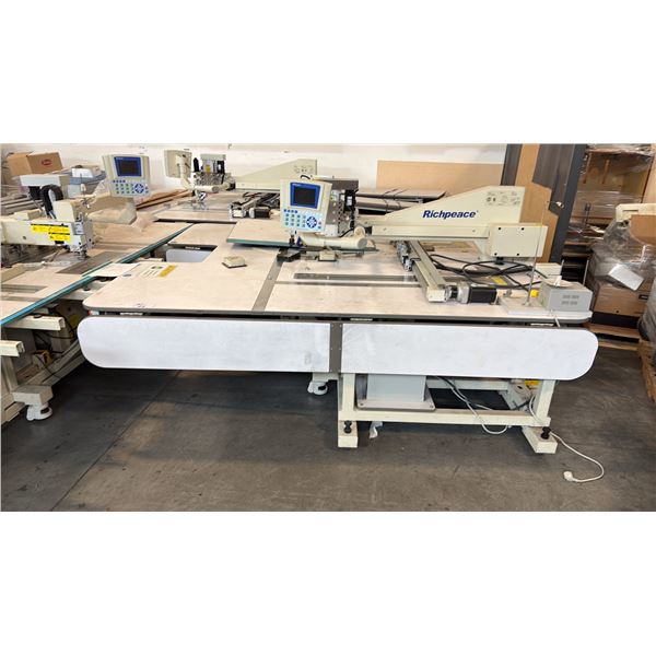 RICHPEACE RPAS-HM-1-1200X800-A-2-LH AUTOMATIC, SINGLE-HEAD, PROGRAMMABLE INDUSTRIAL SEWING STATION