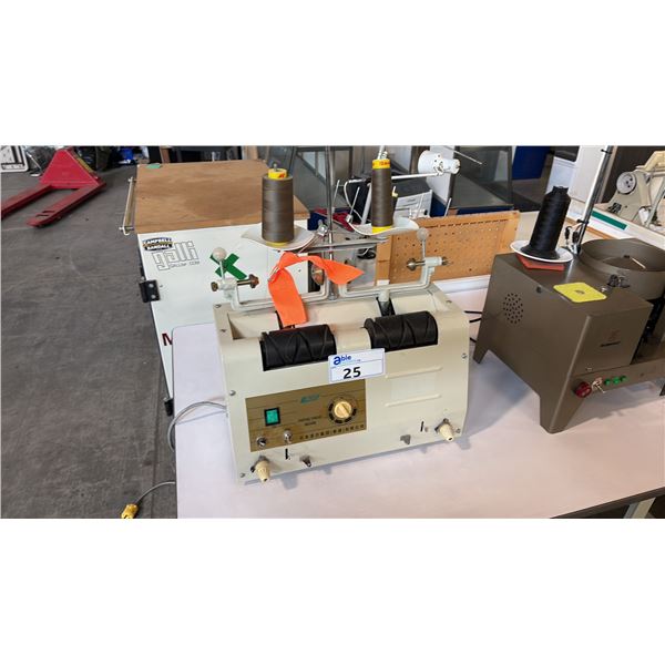 LENSH LS20S PARTING THREAD MACHINE TWO-CONE THREAD WINDING STATION