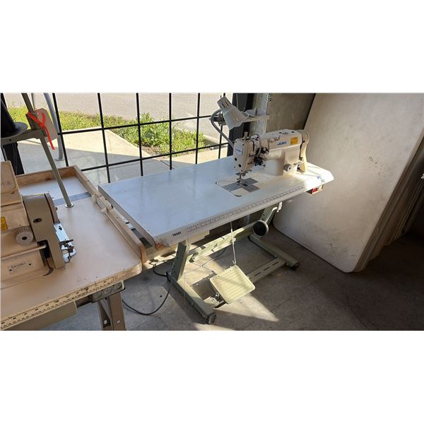 JUKI LH-3178 INDUSTRIAL, 2-NEEDLE, NEEDLE-FEED LOCKSTITCH STATION