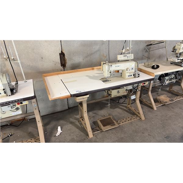 BROTHER DB2-B791-415B HIGH-SPEED, INDUSTRIAL STRAIGHT-STITCH NEEDLE FEED MEDIUM-WEIGHT FABRICS