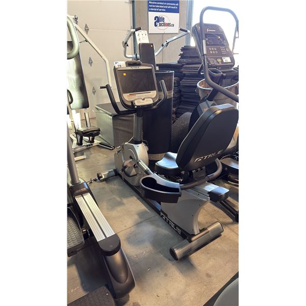 TRUE FITNESS 400 SERIES COMMERCIAL-GRADE, LOW-IMPACT RECUMBENT BIKE