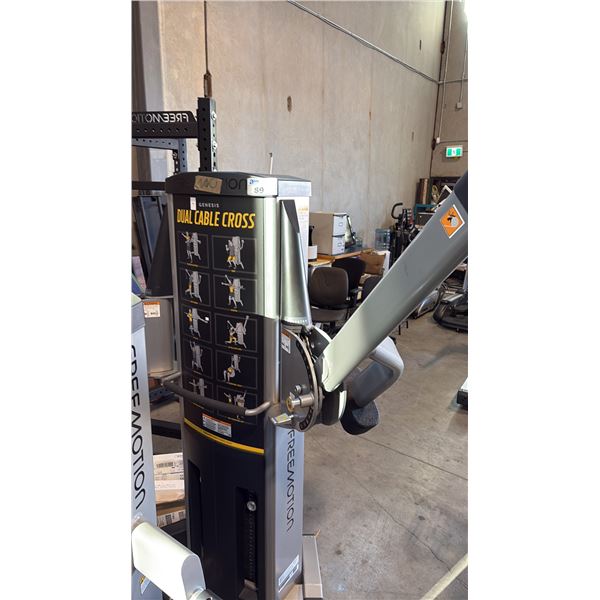 FREEMOTION GENESIS DUAL CABLE CROSS COMMERCIAL-GRADE FUNCTIONAL TRAINER