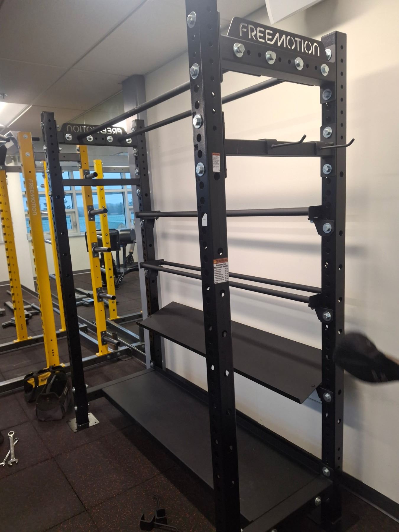 FREEMOTION BRANDED COMMERCIAL-GRADE FITNESS RACK - Able Auctions