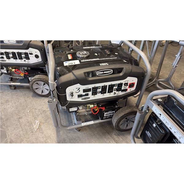 PRO-POINT 6500W ELECTRIC START, PORTABLE, GAS-POWERED GENERATOR