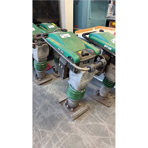 WACKER BS600 GAS TRENCH RAMMER