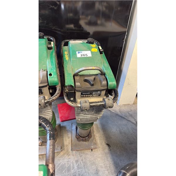 WACKER BS500 GAS TRENCH RAMMER