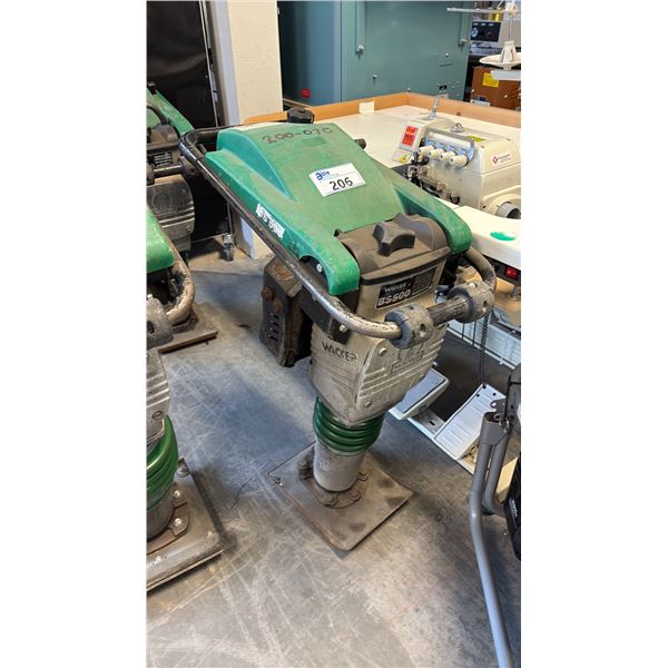 WACKER BS500 GAS TRENCH RAMMER