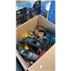 Image 3 : ASSORTED POWER TOOLS INCL MISC DRIVERS, PORTABLE COMPRESSOR, JS451L JIGSAW AND MORE