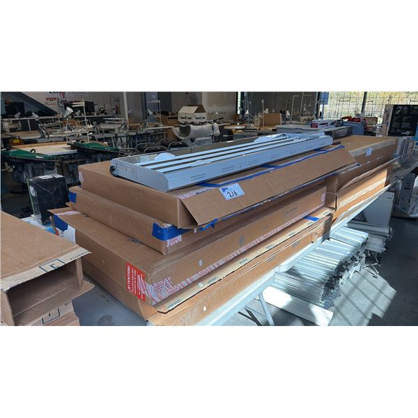 LIGHT PRODUCTS INCL PROLIGHT 4 FLUORESCENT LIGHT ASSEMBLY, SPYDER 2I LIGHTS AND MORE