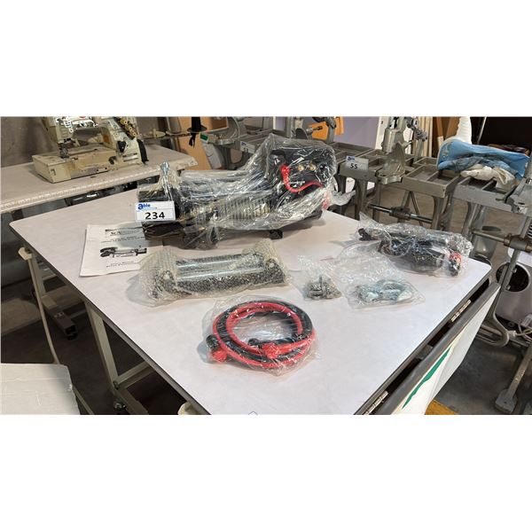 SUNFORCE 10000 LB HEAVY-DUTY ELECTRIC RECOVERY WINCH