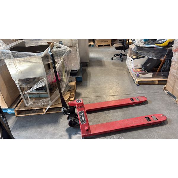 HEAVY-DUTY 5,500 LB MANUAL PALLET JACK MODEL XPT55