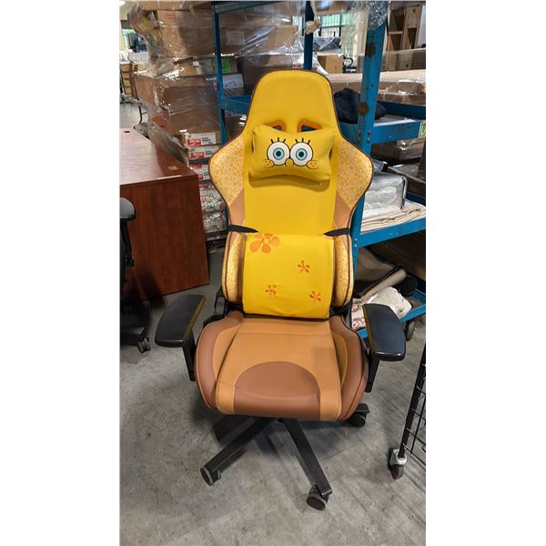 SPONGE BOB GAMING CHAIR NEW IN BOX