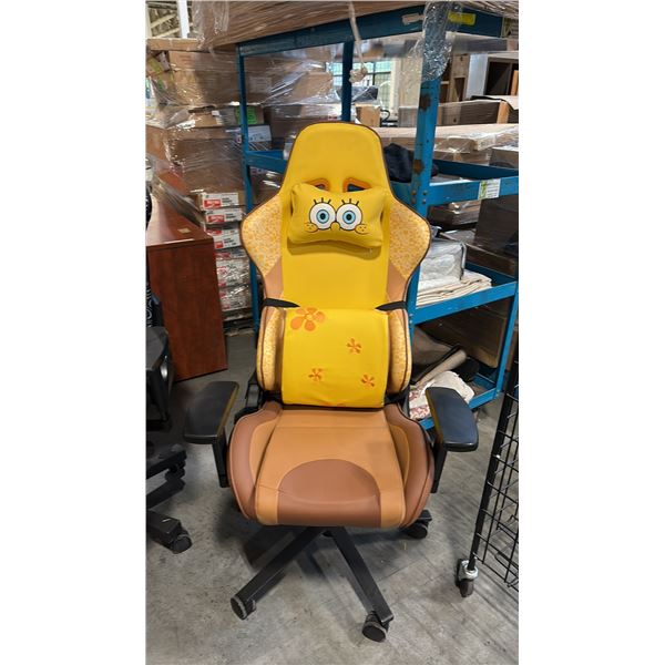 SPONGE BOB GAMING CHAIR NEW IN BOX