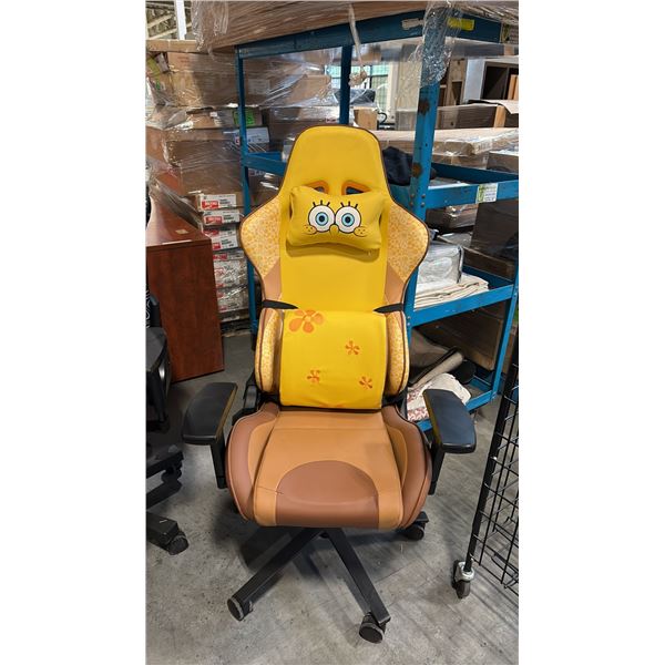 SPONGE BOB GAMING CHAIR NEW IN BOX