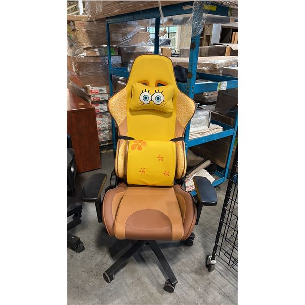 SPONGE BOB GAMING CHAIR NEW IN BOX