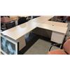 Image 1 : GREY 6 X 6' L-SHAPE DESK-RIGHT HAND