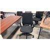 Image 2 : 7 ASSORTED BLACK TASK CHAIRS WITH CONDITION ISSUES