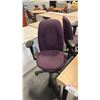 Image 1 : 6 PURPLE TASK CHAIRS WITH CONDITION ISSUES