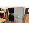 Image 1 : TWO 6'H CABINETS WITH CONDITION ISSUES