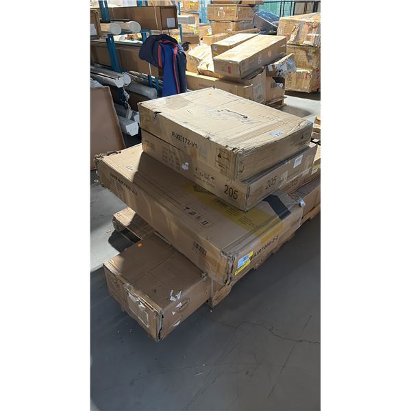 6 READY TO ASSEMBLE FURNITURE INCL DINING CHAIRS AND MORE