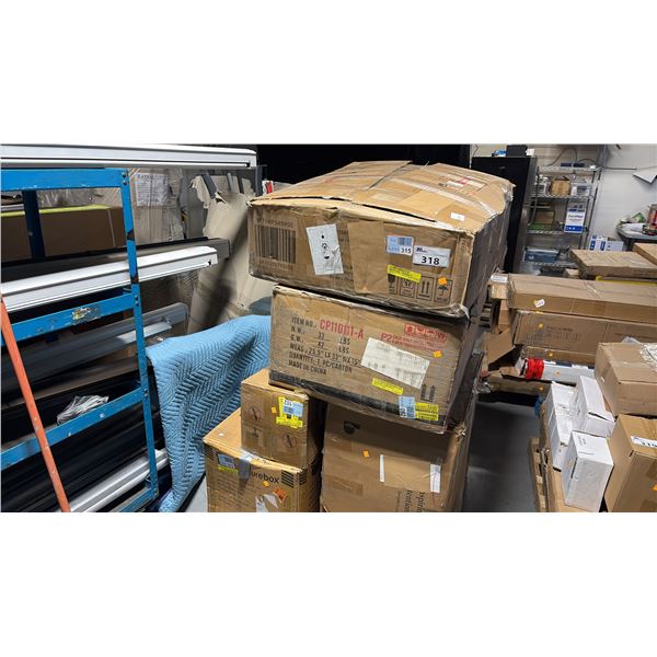 5 READY TO ASSEMBLE FURNITURE INCL DINING CHAIRS AND MORE