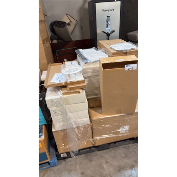 ASSORTED WALL AND CEILING MOUNTS AND COVERS