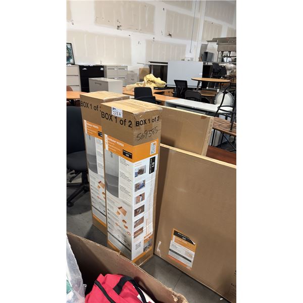 2 SHULUTER-KERDI 48" X 72" SHOWER KITS