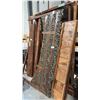 Image 1 : LARGE LOT OF CARVED EXOTIC RECLAIMED ASSORTED PLANKS