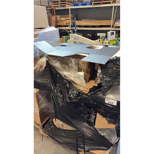 PALLET OF SPECIALIZED PACKING BOXES