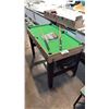 Image 1 : SMALL POOL TABLE, 1 SMALL TABLE TOP AIR HOCKEY TABLE - MISSING PARTS