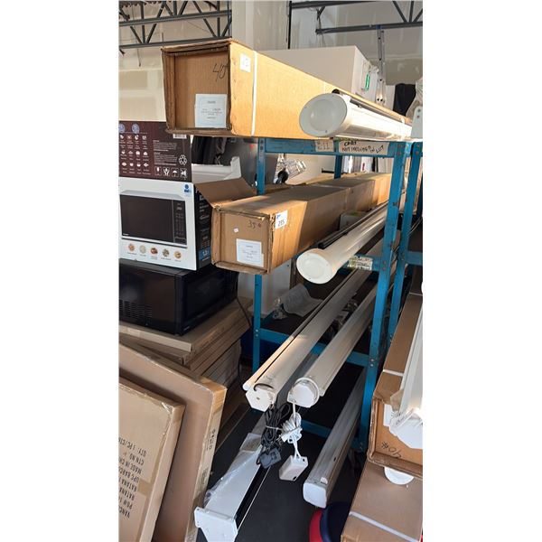 8 ASSORTED PROJECTOR SCREENS - LAST DAY PICKUP