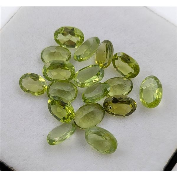 16.72 ct Certified Himalayan Peridot gemstone Parcel ($10,800 Appraisal)