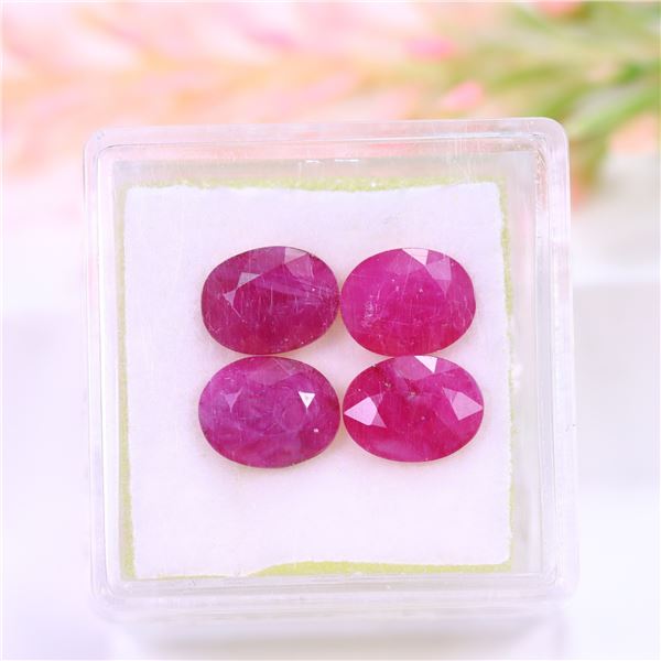 5.84 ct Certified Ruby gemstone Parcel ($11,680 Appraisal)