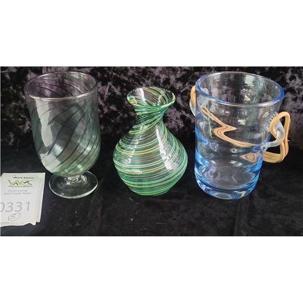 Vintage Glass Vases SC 1 Cat A