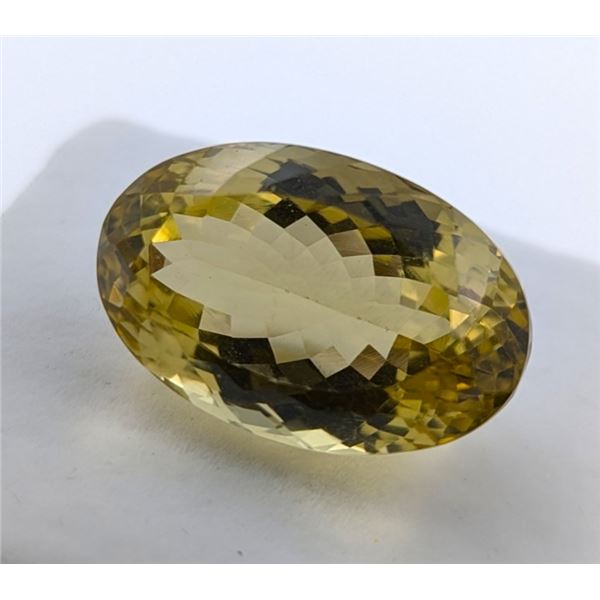 51.19 ct Certified Lemon Quartz gemstone ($9,214 Appraisal)
