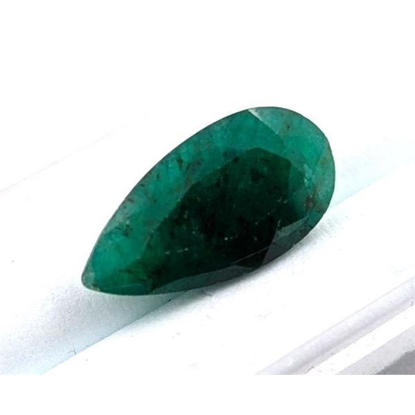 6.94 ct Certified Colombian Emerald gemstone ($13,880 Appraisal)