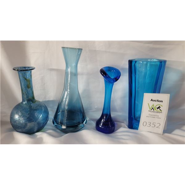 Blue Glass Vases SC1 Cat A