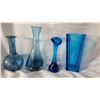 Image 2 : Blue Glass Vases SC1 Cat A