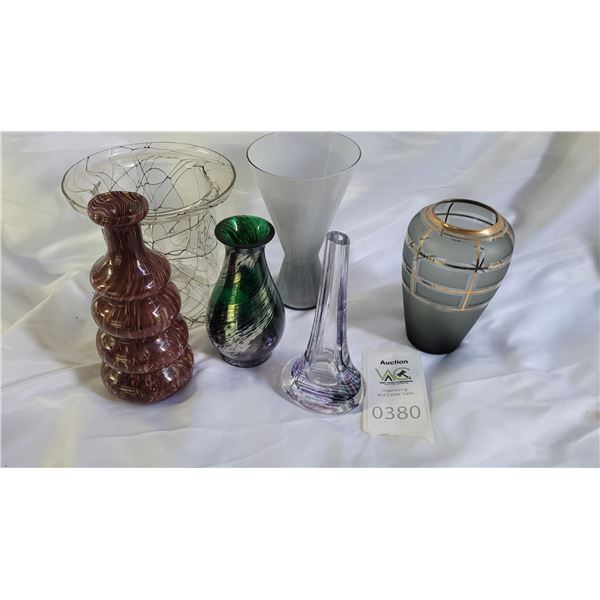 Vintage Glass Vases SC 1 Cat A