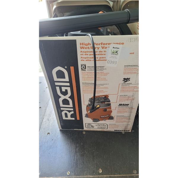 Rigid Wet/Dry Vacuum SC3 Cat B