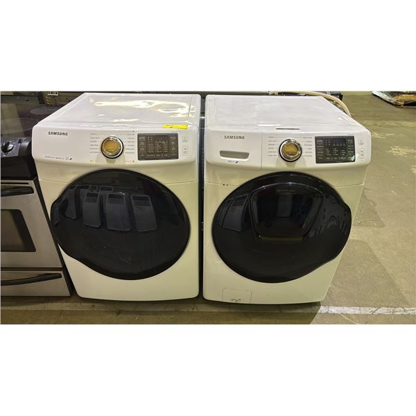 SAMSUNG FRONT LOAD WASHER & DRYER SET