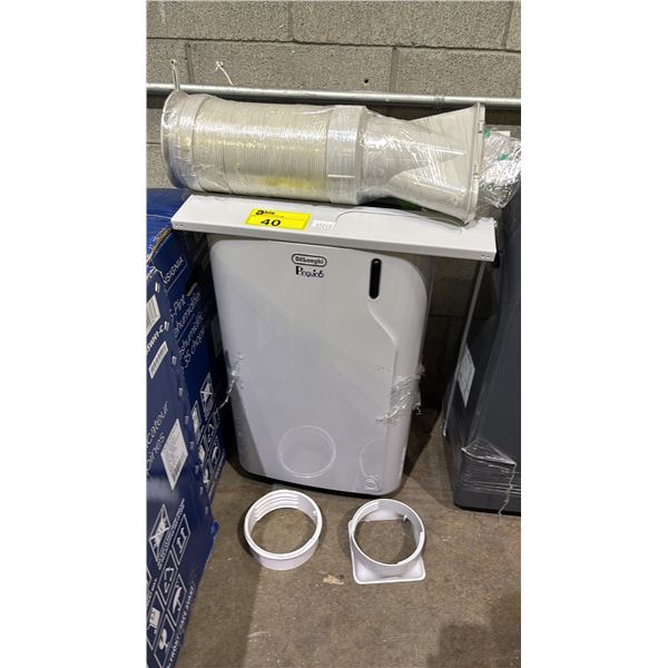 DELONGHI PINGUINO PORTABLE AIR CONDITIONER WITH REMOTE, HOSE & ACCESSORIES